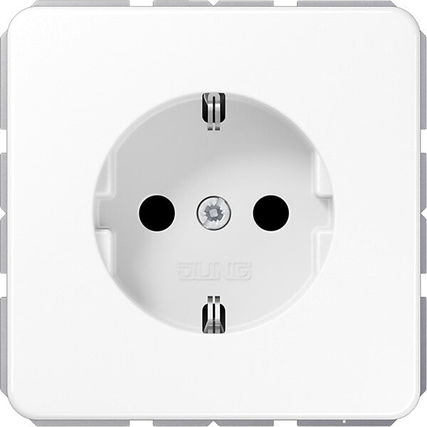 JUNG SCHUKO-Steckdose alpinweiß CD 1520 KI WW